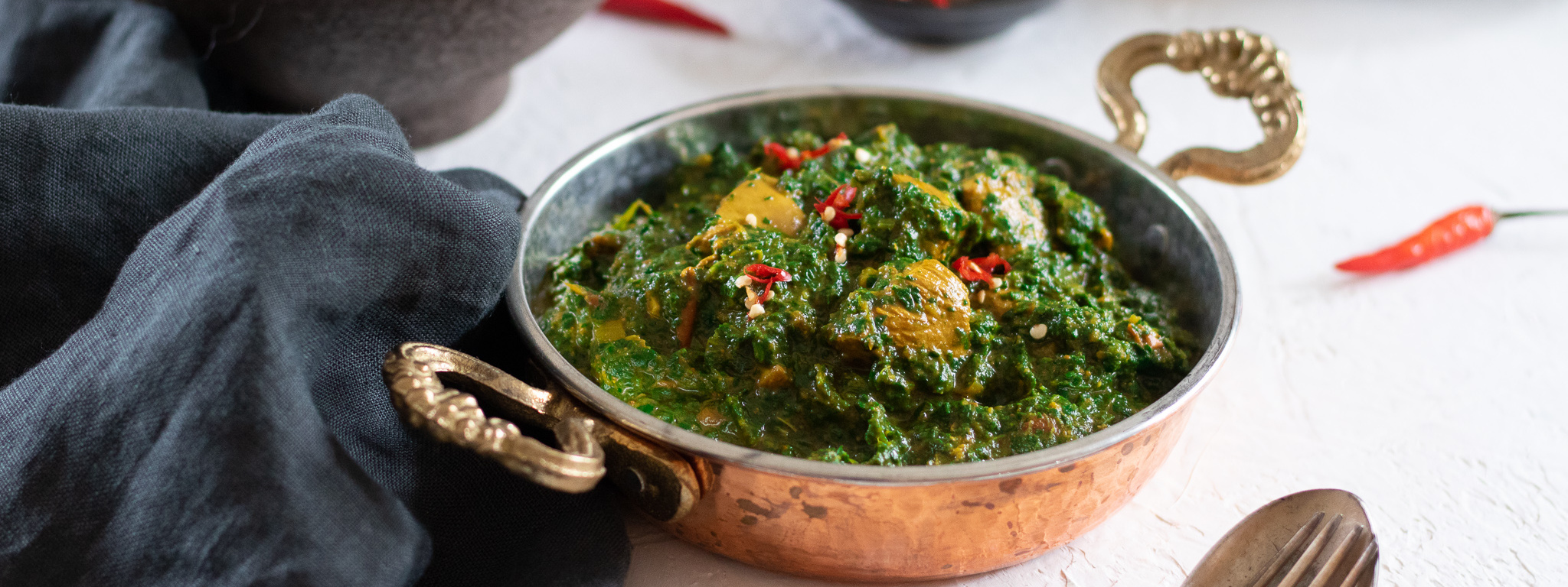 Chicken palak